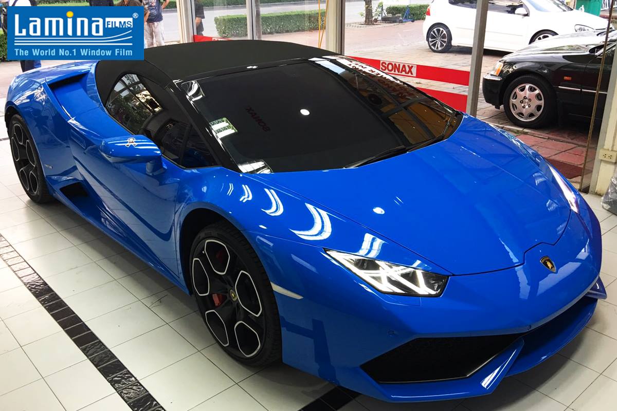 ฟิล์มเซรามิค lamina ceramatrix Lamborghini Huracan 1