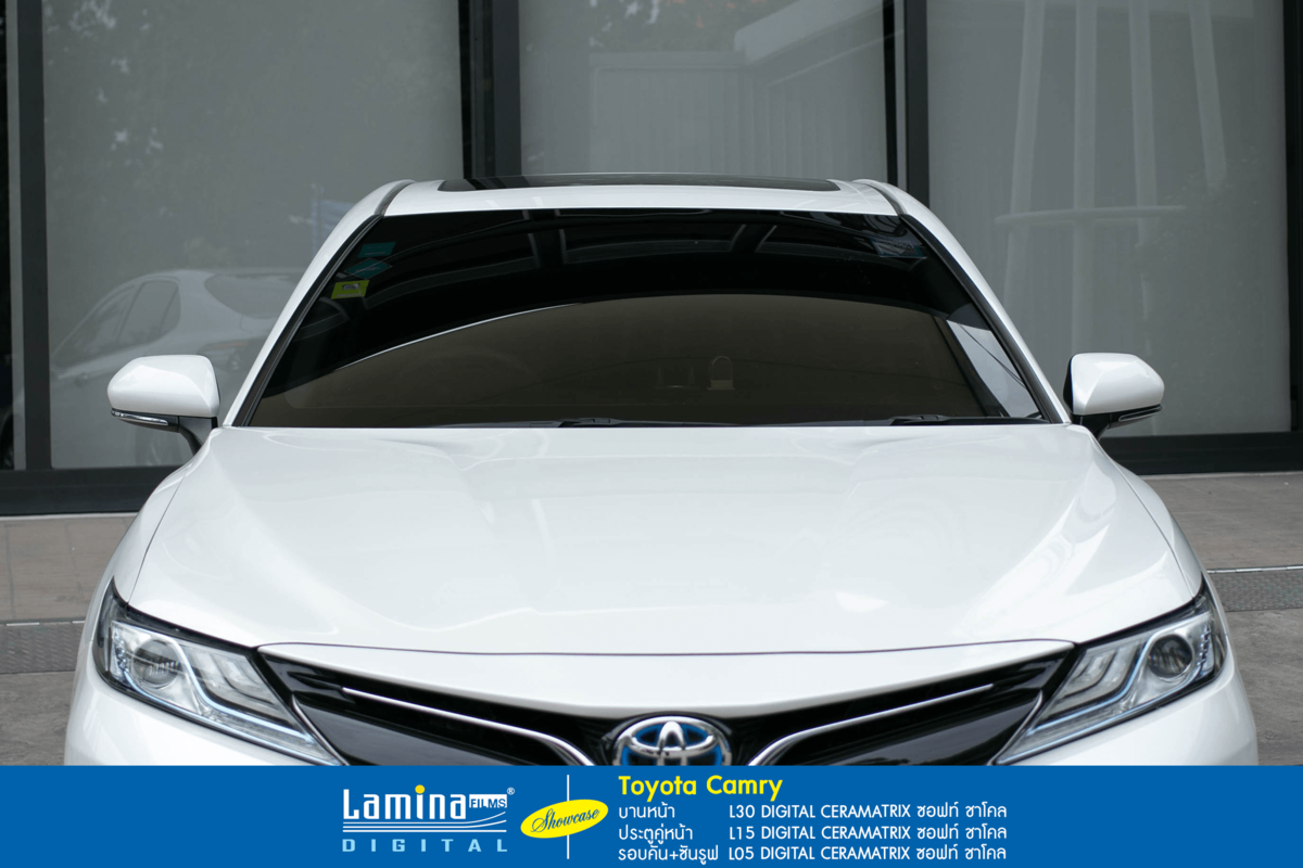 ฟิล์มเซรามิค lamina ceramatrix Toyota Camry 2