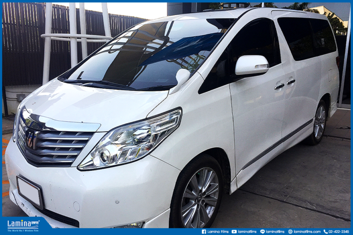 ฟิล์มเซรามิค lamina ceramatrix Toyota Alphard 1