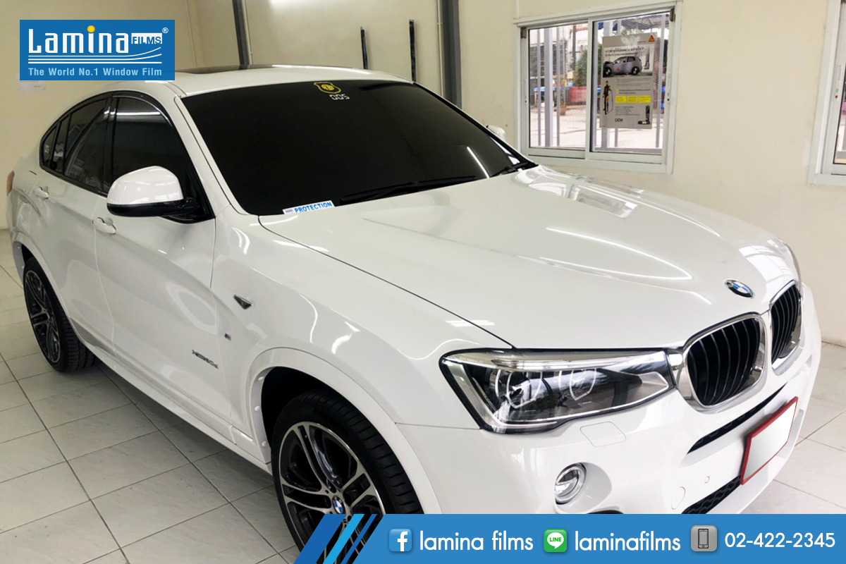 ฟิล์มเซรามิค lamina ceramatrix bmw x4 1