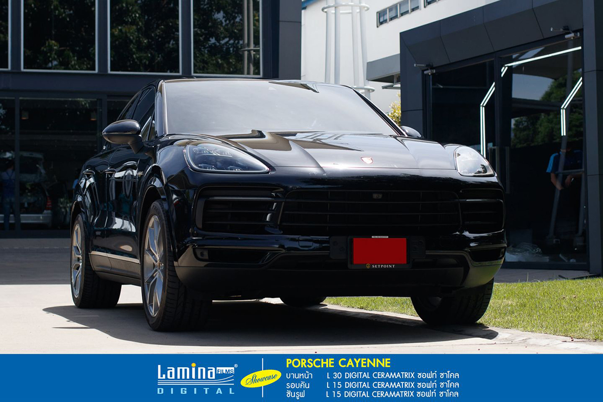 ฟิล์มเซรามิค lamina ceramatrix PORSCHE CAYENNE 1