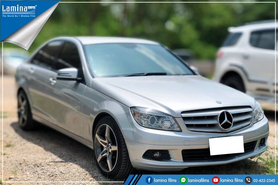 ฟิล์มปรอท lamina genius series Mercedes Benz C200 1